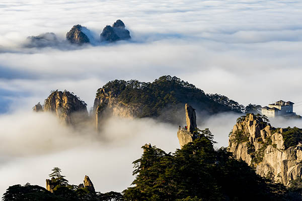 黄山:三十六峰高插天,瑶台琼宇贮神仙