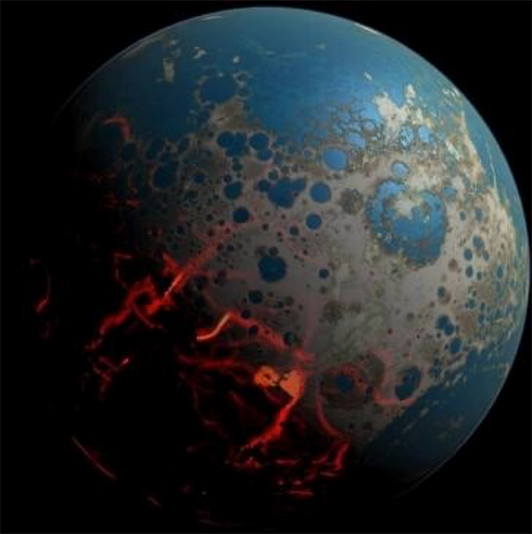 十万年前的地球图片