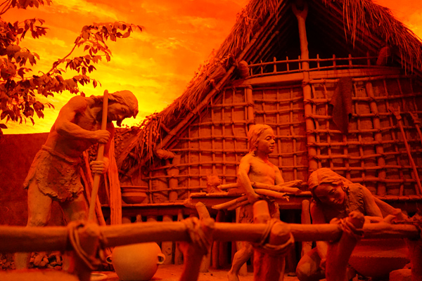 【纪检人·镜头】走进河姆渡遗址