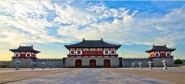 隋唐洛阳城定鼎门遗址,公元7—10世纪丝绸之路鼎盛时期隋唐洛阳城的